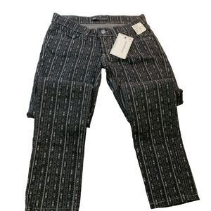 Levi's 524 Too SuperLow, Jeans Aztec Western Gray Silvertab Sample Rare Women 5L
